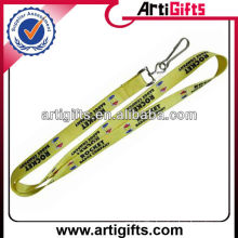 Promotional nylon neck strap lanyard